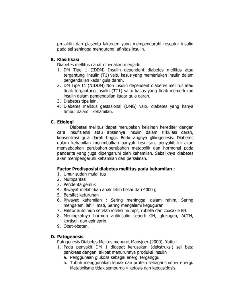 penatalaksanaan diabetes mellitus dalam kehamilan ganda