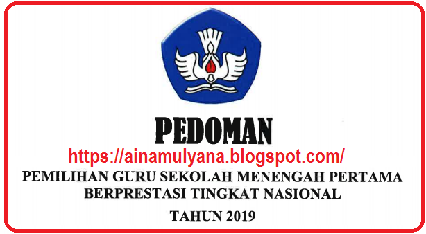 Pedoman Juknis Pemilihan Guru Smp Berprestasi Tahun 2019