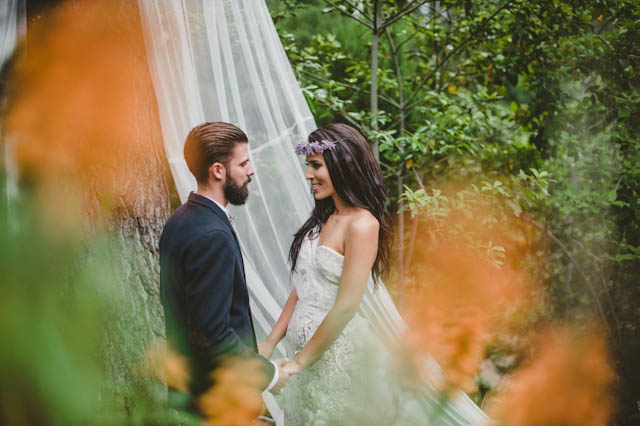 boda bosque tenerife rustic chic editorial shooting forest inspiration