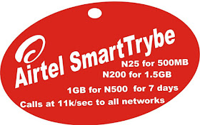 Airtel 2GB for ₦1000 Subscription Code and Trick on SmartTrybe