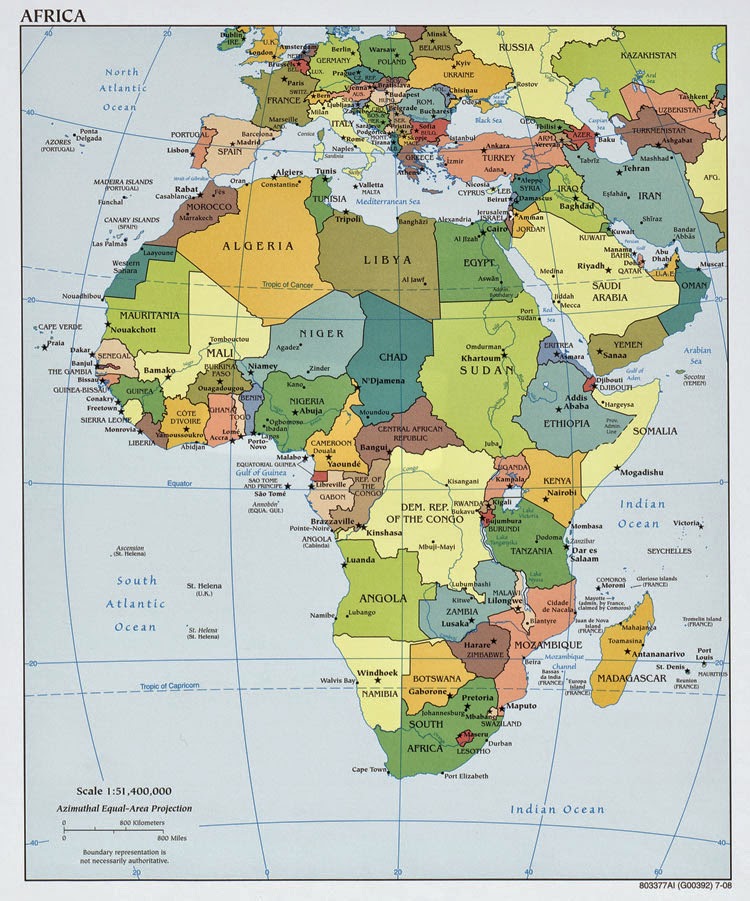 Geographic Regions Of Africa