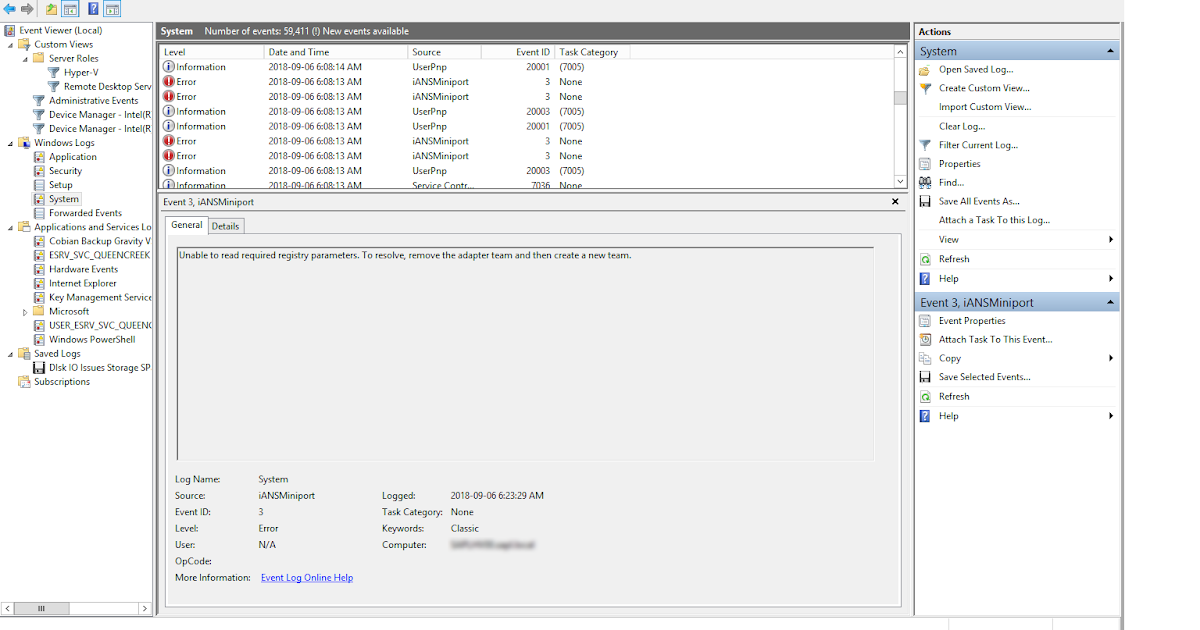 The OptionKey Blog Storage Spaces Lost Communication or IO Error and