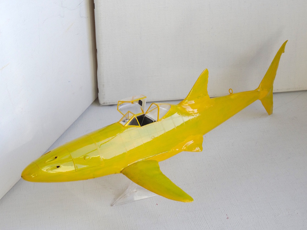 Dampf's modelling page: BS2017 - Hammerhead Shark - part twelve