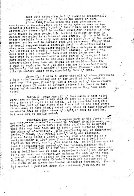 Letter To Hoover Re Green Fireballs (2) 2-26-1952