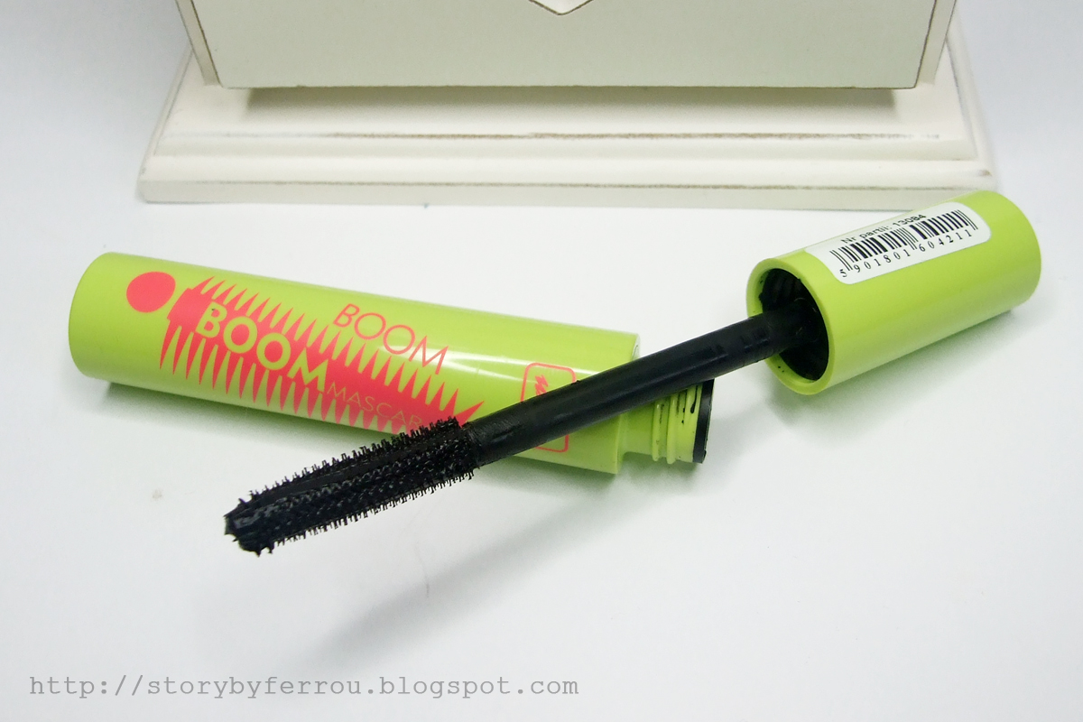 Wibo Mascara Boom Boom – Volumen-Mascara Mit Silikonbürste Für XXL-Wimpern