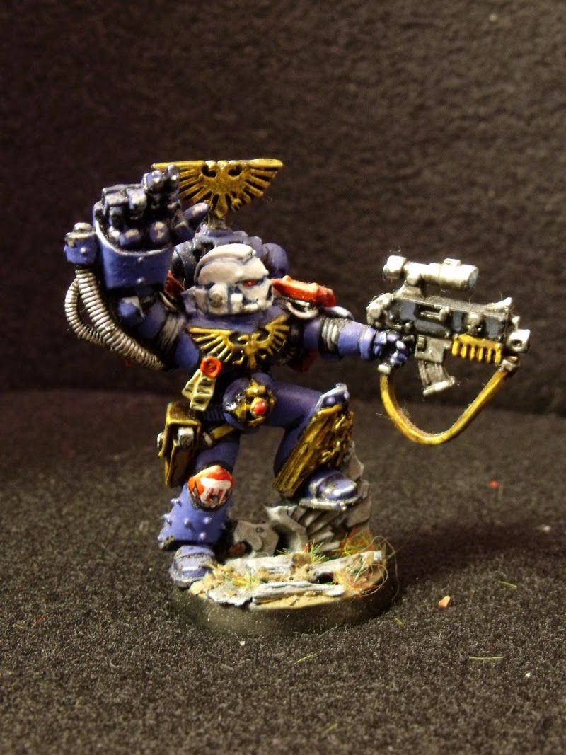 Brush Wizard Throwback Thursday Space Marine Sergeant 2008 Limited