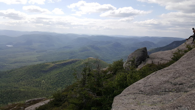 Vue à partir du mont du Lac des Cygnes