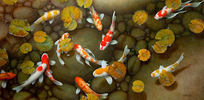 cuadros-de-peces-japoneses-pintados-al-oleo peces-pintados-al-oleo