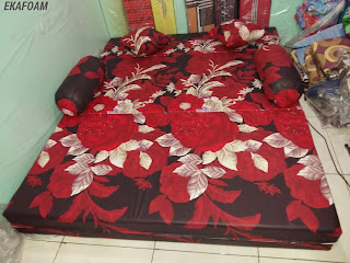 sofa bed inoac sofa bed inoac motif bunga rosiana saat di fungsikan sebagai kasur inoac normal