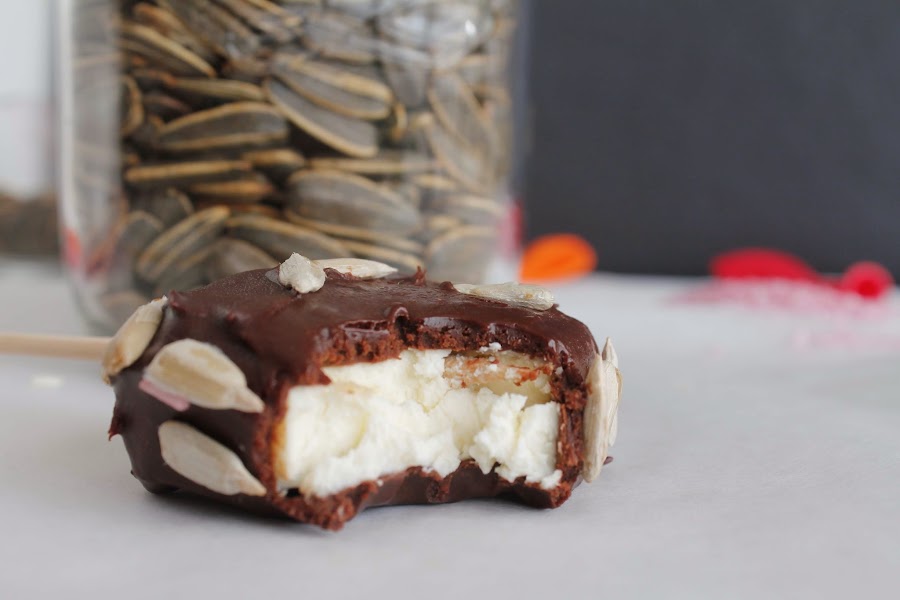 Receta Cake pops de queso y chocolate para cocinar con niños