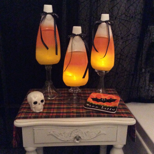 Erika's Chiquis How to Make Candy Corn Lights