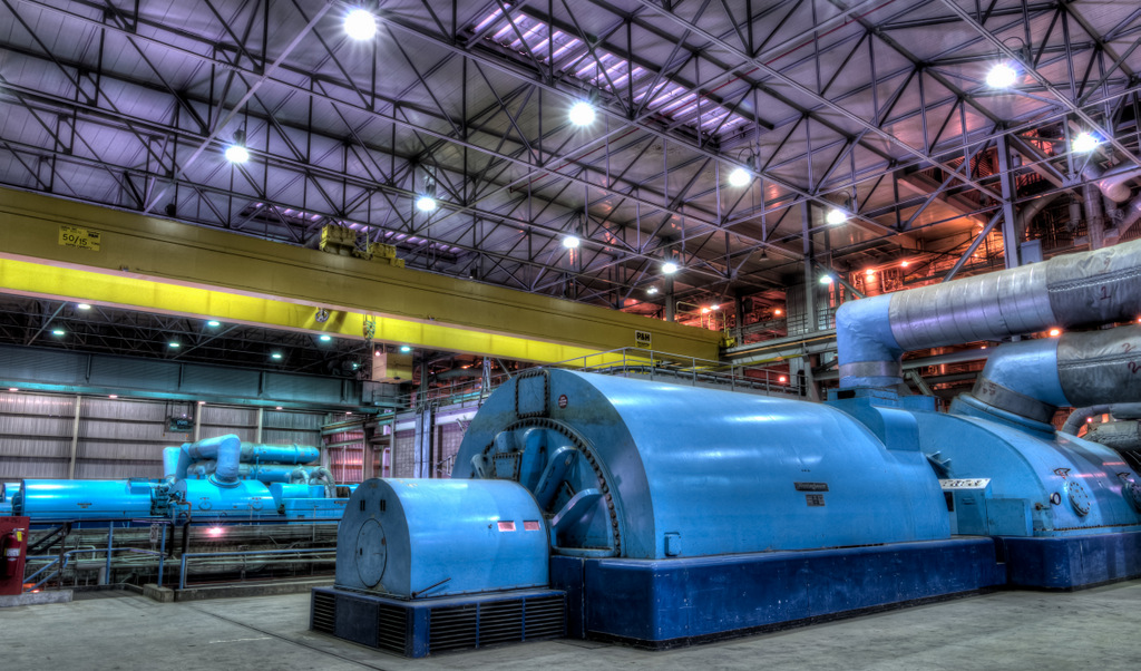 Catalott On The Road Inside Morro Bay Power Plant