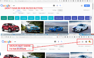 GOOGLE FILTER BUTTON IN IMAGE SEARCH