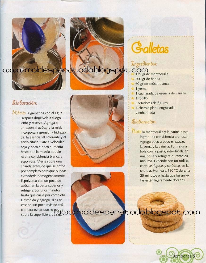 Receta para elaborar Galletas