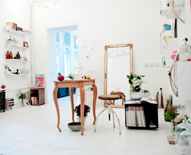 my scandinavian home: White space with beautiful displays