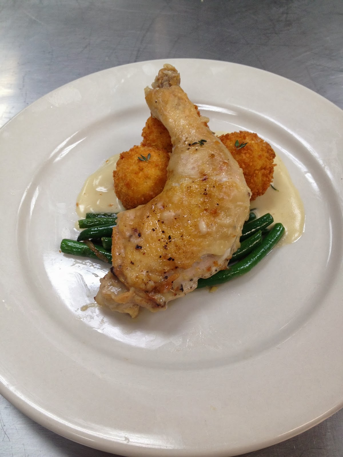 Food Plating Chicken