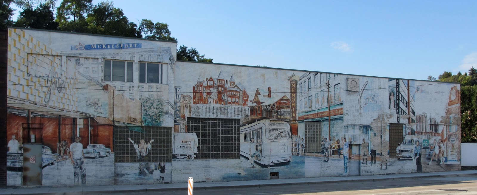 Pittsburgh Murals and Public Art Discovering McKeesport by August Vernon