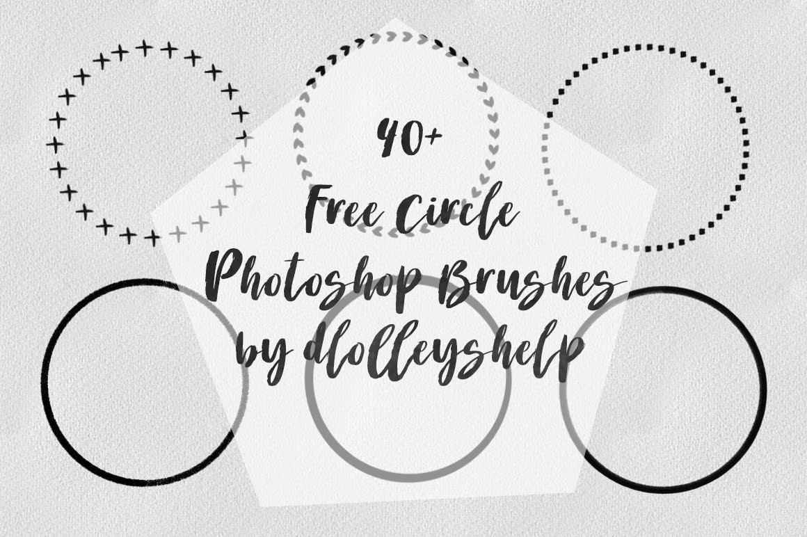 DLOLLEYS HELP 40+ Free Circle Brushes