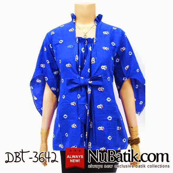 Jual Blus Batik  Wanita  Modern Model Blouse Batik  Terbaru 