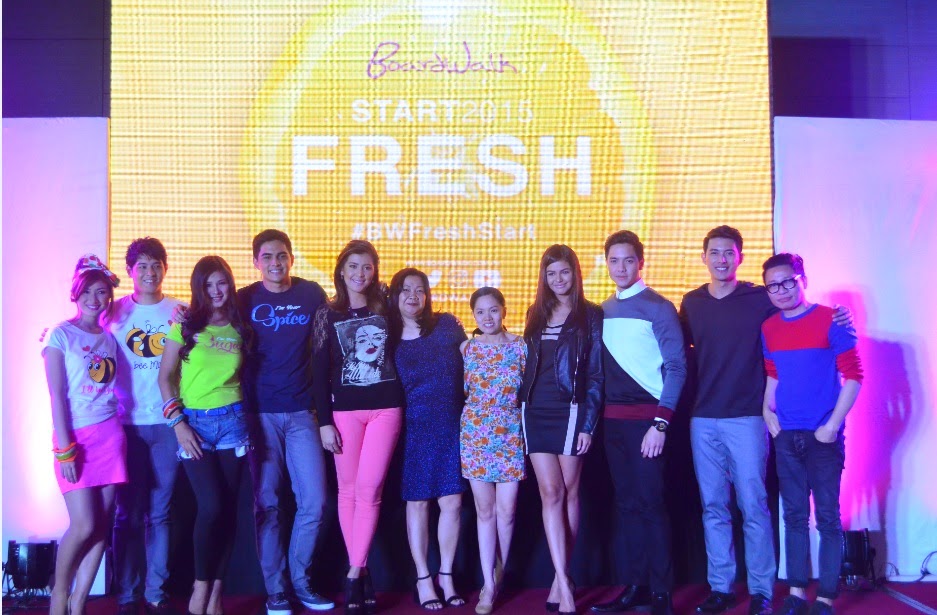BOARDWALK FRESH START. Official launch of new faces this 2015.