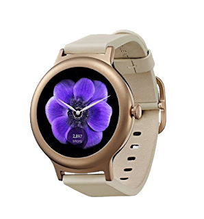 LG Smartwatch Sport l LG Watch Style Smartwatch with Android Wear 2.0 - Rose Gold