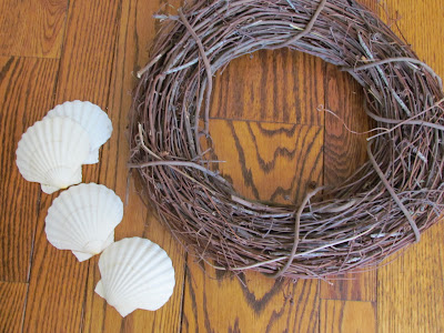Summer Crafts like our Simple Beach Theme Wreath are a great way to make an affordable version of a favorite store home decor item! This easy summer crafts idea is perfect for any budget!