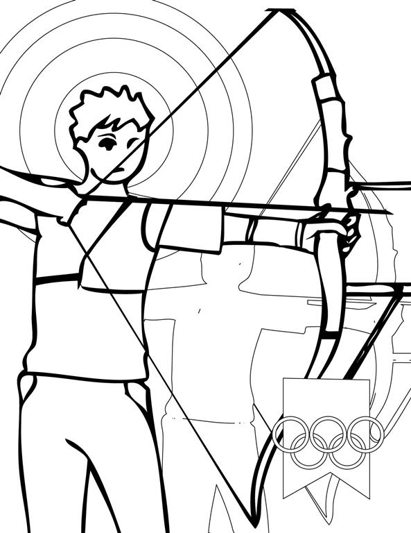 Coloring pages for kids free images: Olympic Games free ...