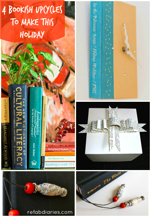Upcycling Old Books Into Custom DIY Journals - Run To Radiance