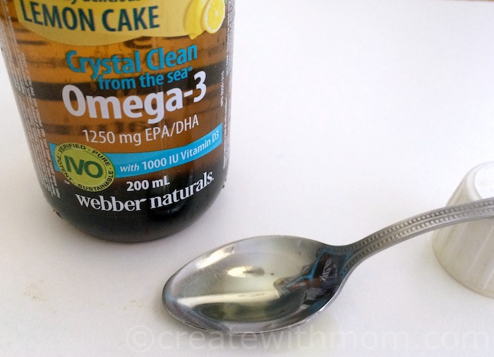 Create With Mom Crystal Clean from the sea Omega 3 Helps Families Stay