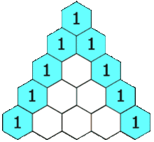 Pascal Triangle Algorithm example in C programming