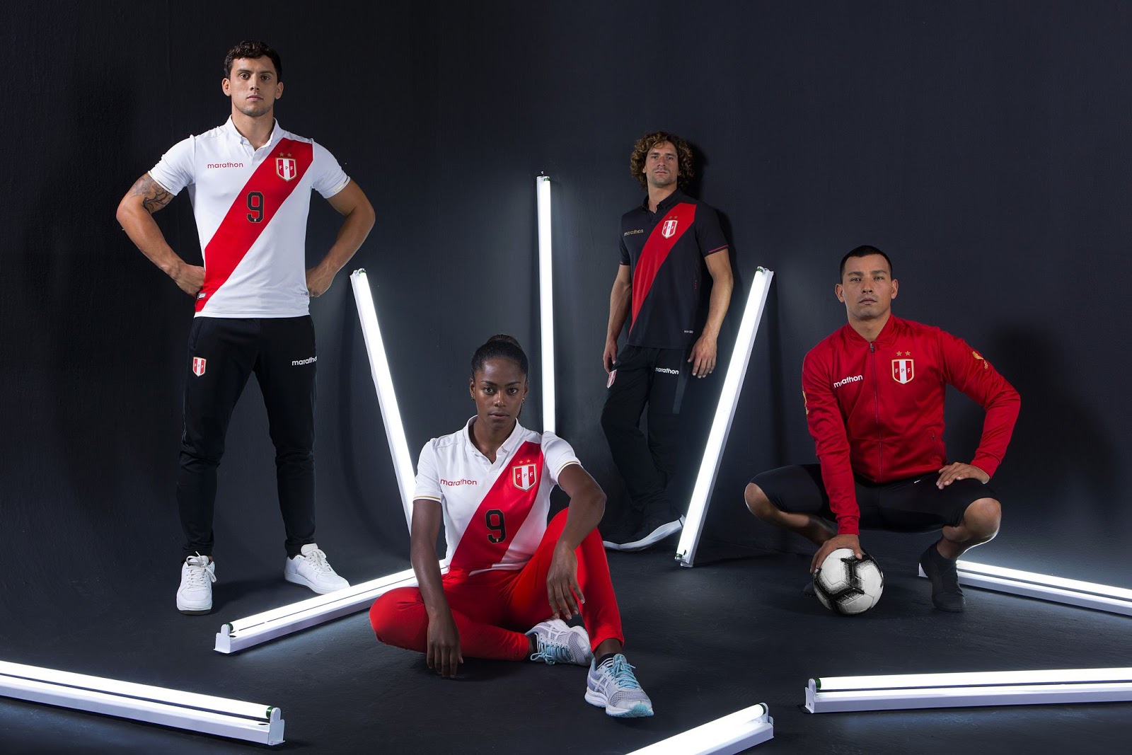 Peru's Copa America winning kits