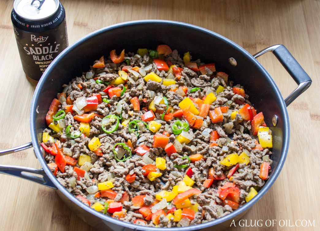 Beef Chilli with Dark Beer and Chocolate A Glug of Oil