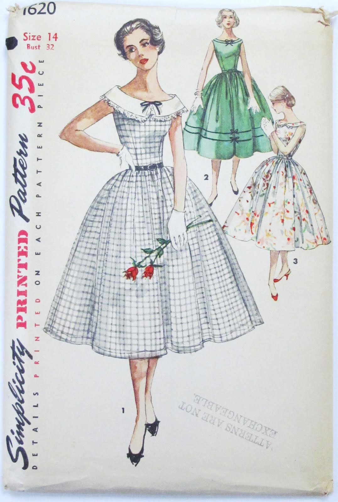 Vintage 1980&apos;s Simplicity JIFFY pattern #5282 TWIRLY Dress Pattern