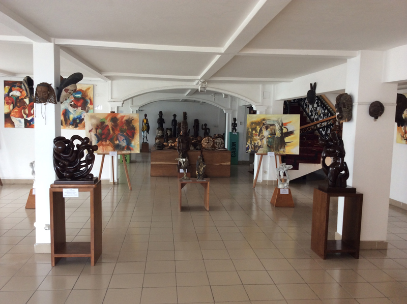 . Congo Basin gallery museum the general manager of Total Congo