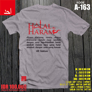 Halal dan Haram - Desain Baju Muslim