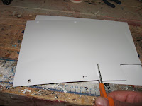 Cutting out template blanks