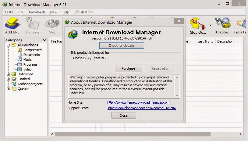 IDM. CRYSTALIDEA Internet download Manager. Art download Manager.