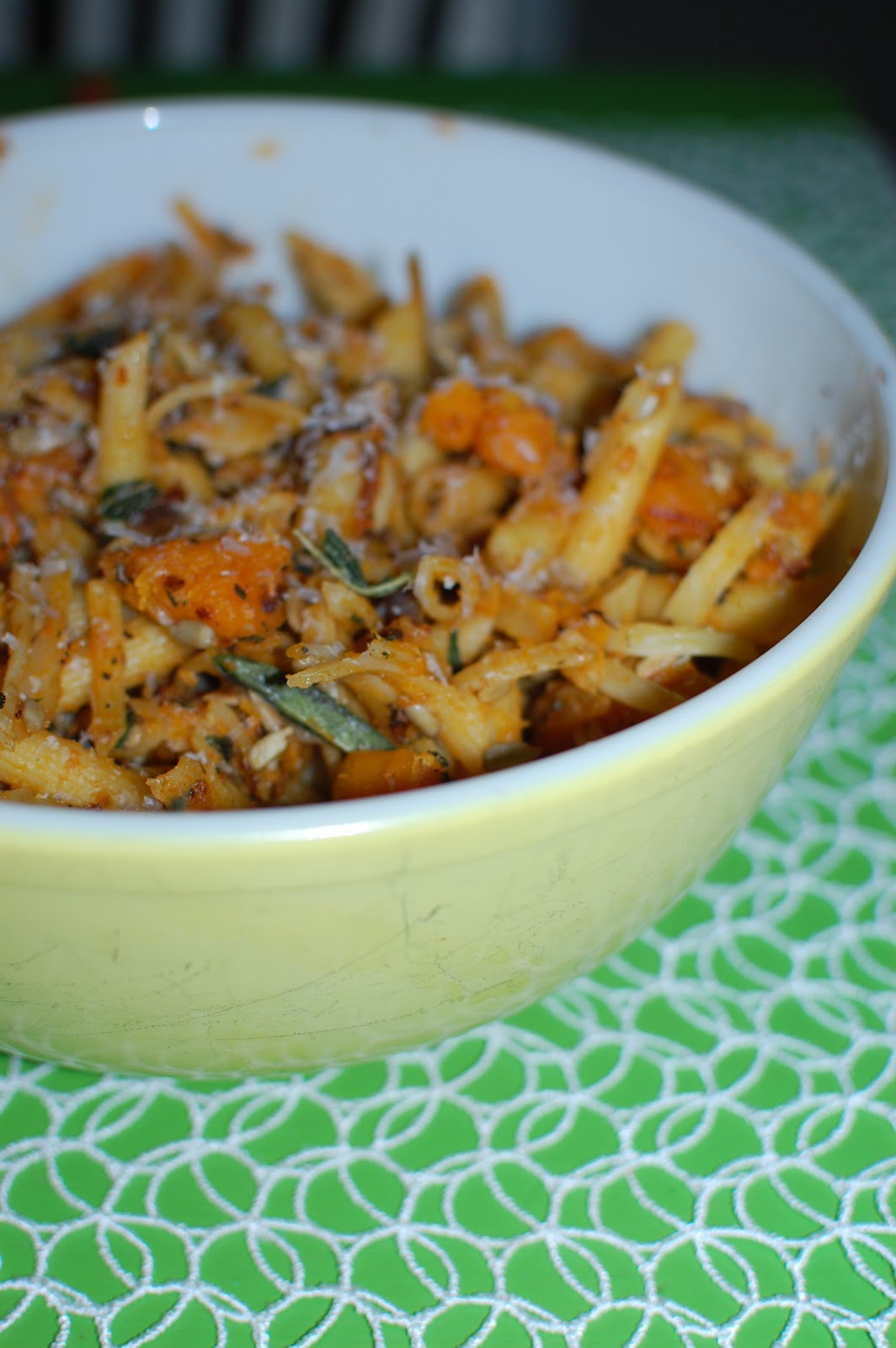 Section 89 Pasta PanFried with Butternut Squash and Fried Sage