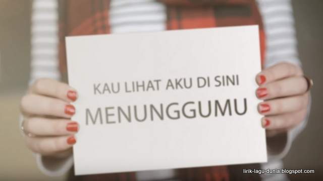 Kau Lihat Aku Disini Menunggumu Kau Lihat Aku Disini Menunggumu