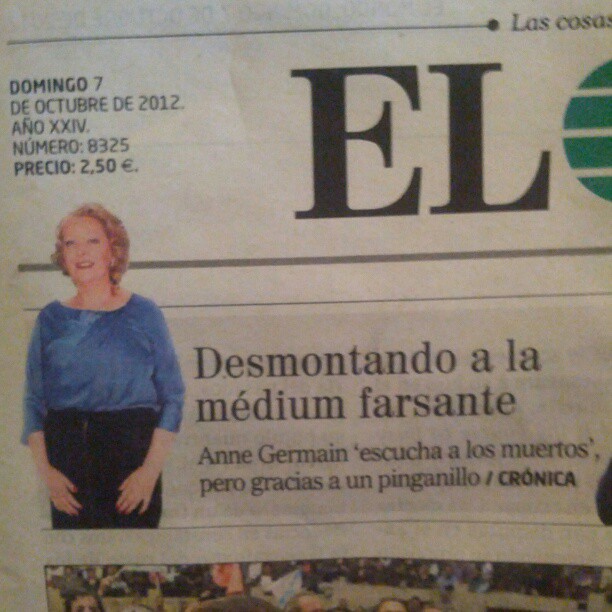 ENIGMAS Y CIENCIAS DE UN AZUL