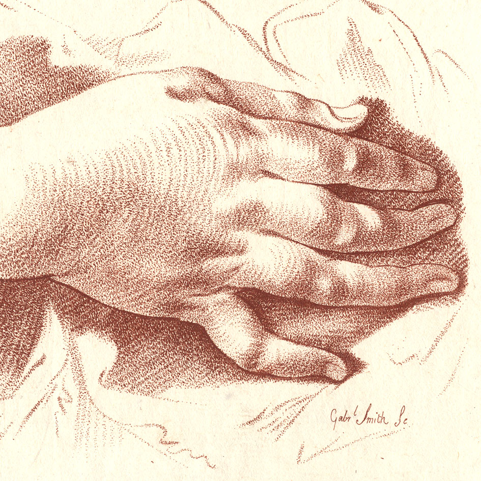 Prints and Principles Gabriel Smith’s crayonmanner engraving, “Study