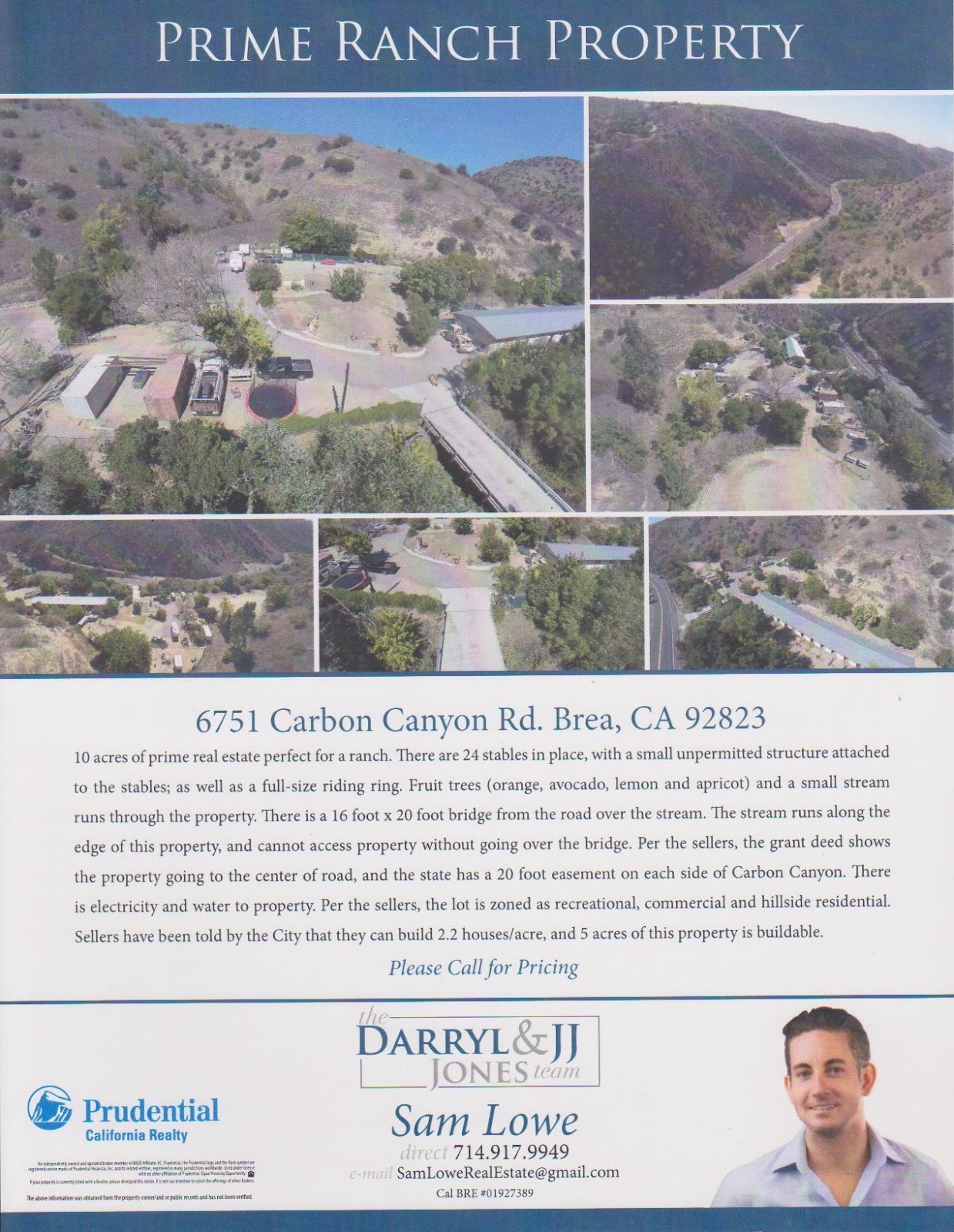 Carbon Canyon Chronicle Carbon Canyon Horse Ranch Property For Sale Again