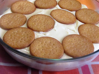 Tarta De Galletas María Con Crema De Limón
