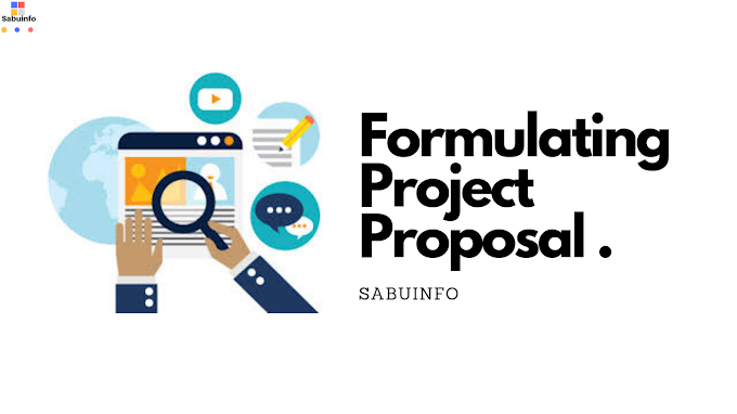 Basic Information for Formulating Project Proposal 
