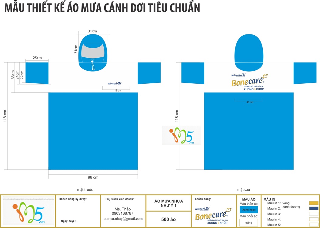 Những chiếc áo mưa quảng cáo xinh xắn giúp khách hàng nhận biết thương hiệu tốt nhất