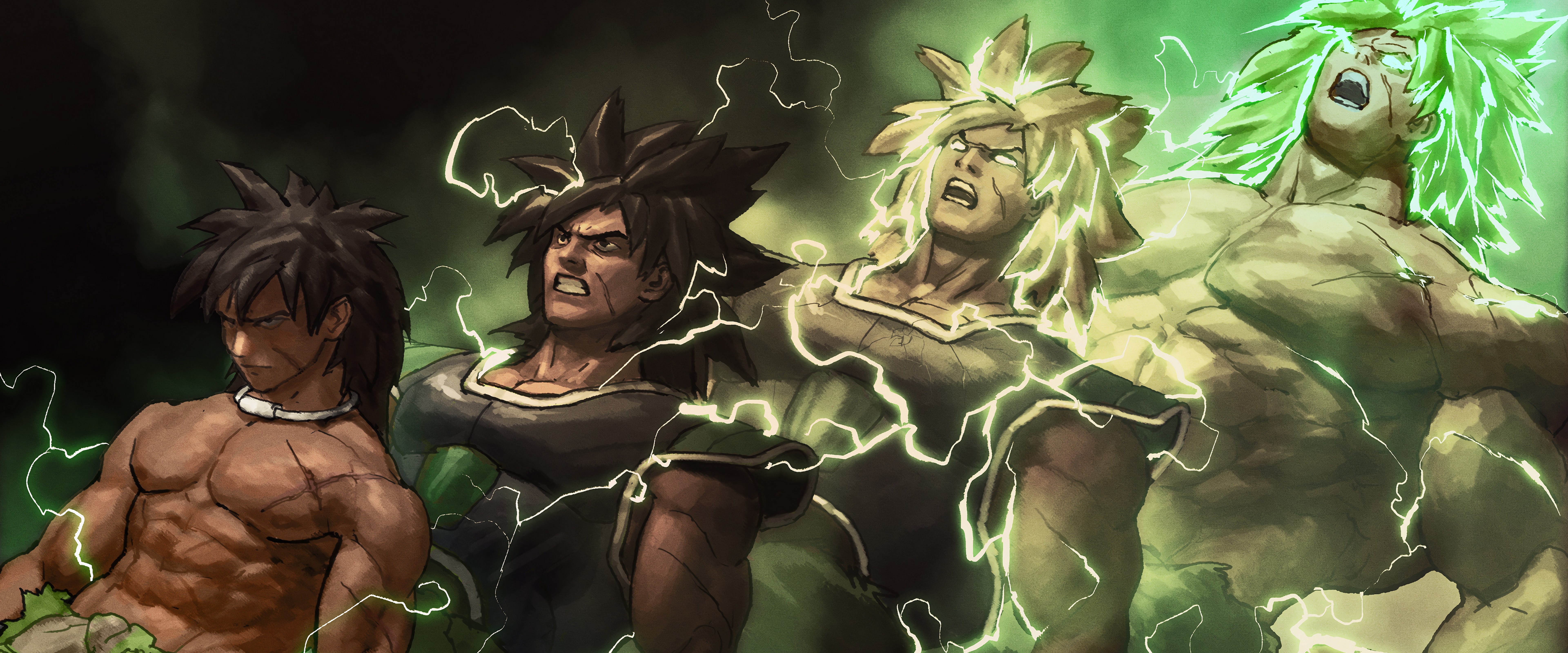 Dragon Ball Super: Broly Legendary Super Saiyan Transformation 4K Wallpaper #21