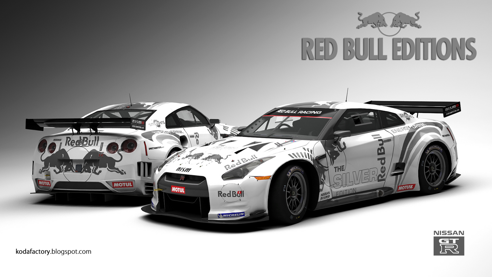 Koda Factory: Nissan Red Bull Editions