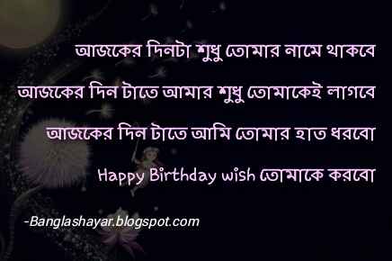 Happy Birthday in Bengali Language