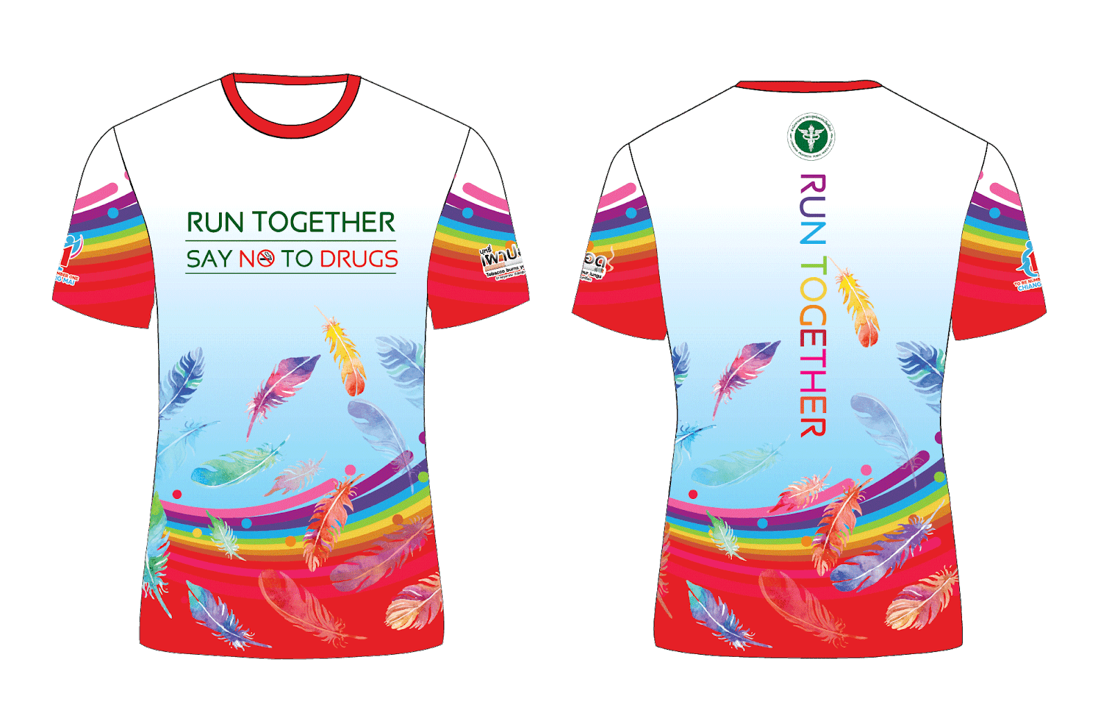 งานวิ่ง RUN TOGETHER : SAY NO TO DRUGS วันเสาร์ที่ 1 มิถุนายน 2562 ณ อ่างเก็บน้ําห้วยตึงเฒ่า จ.เชียงใหม่ จัดโดย สํานักงานสาธารณสุขเชียงใหม่ และ ชมรม TO BE NUMBER ONE จังหวัดเชียงใหม่