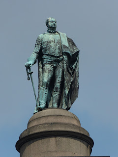 Statue of Frederick, Duke of York, at top of Duke of York Column, The Mall, London